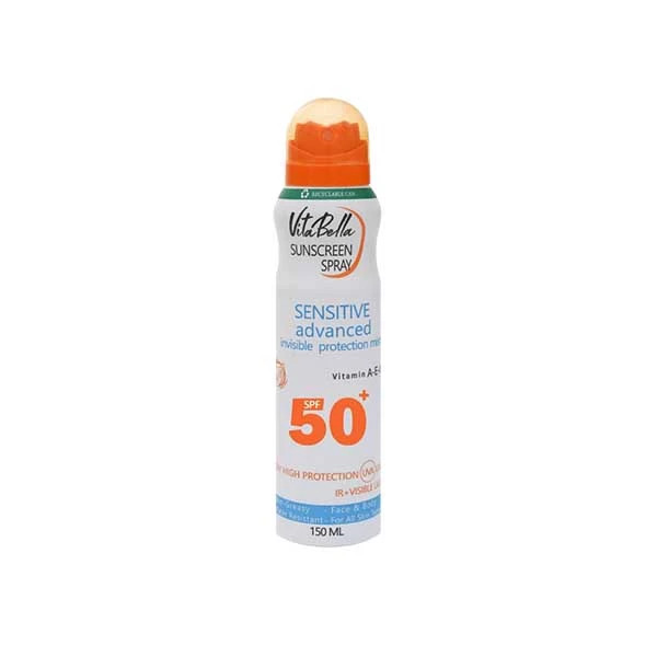 اسپری ضد افتاب spf50 برند ویتابلا وارداتی اصل